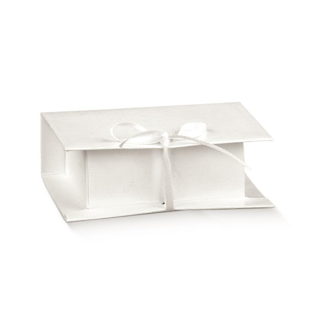 SCATOLA FORMA LIBRO 70X60X30 FIBRA BIANCA